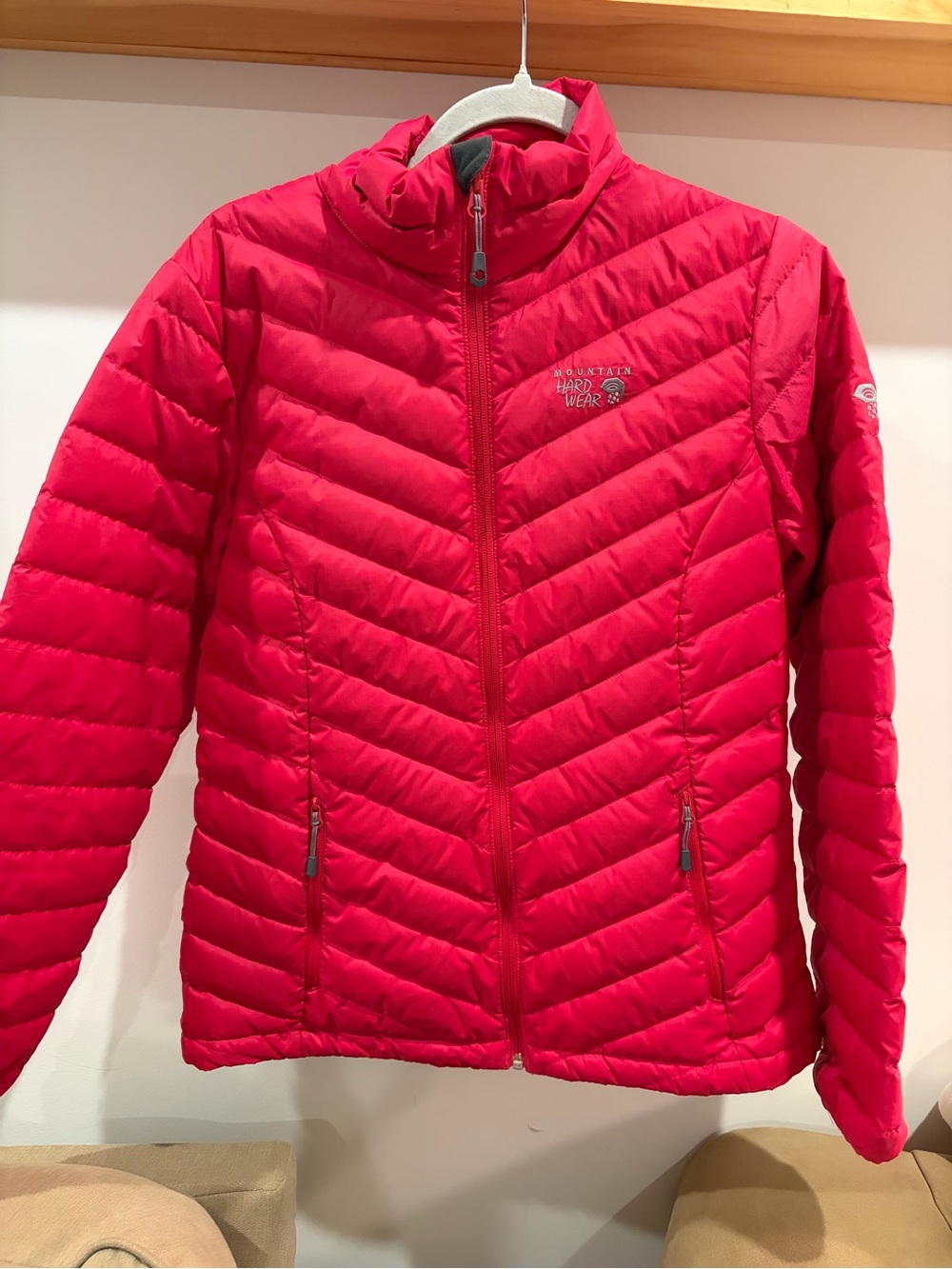Mountain Hardwear Bright pink Quilted Packable Jacket